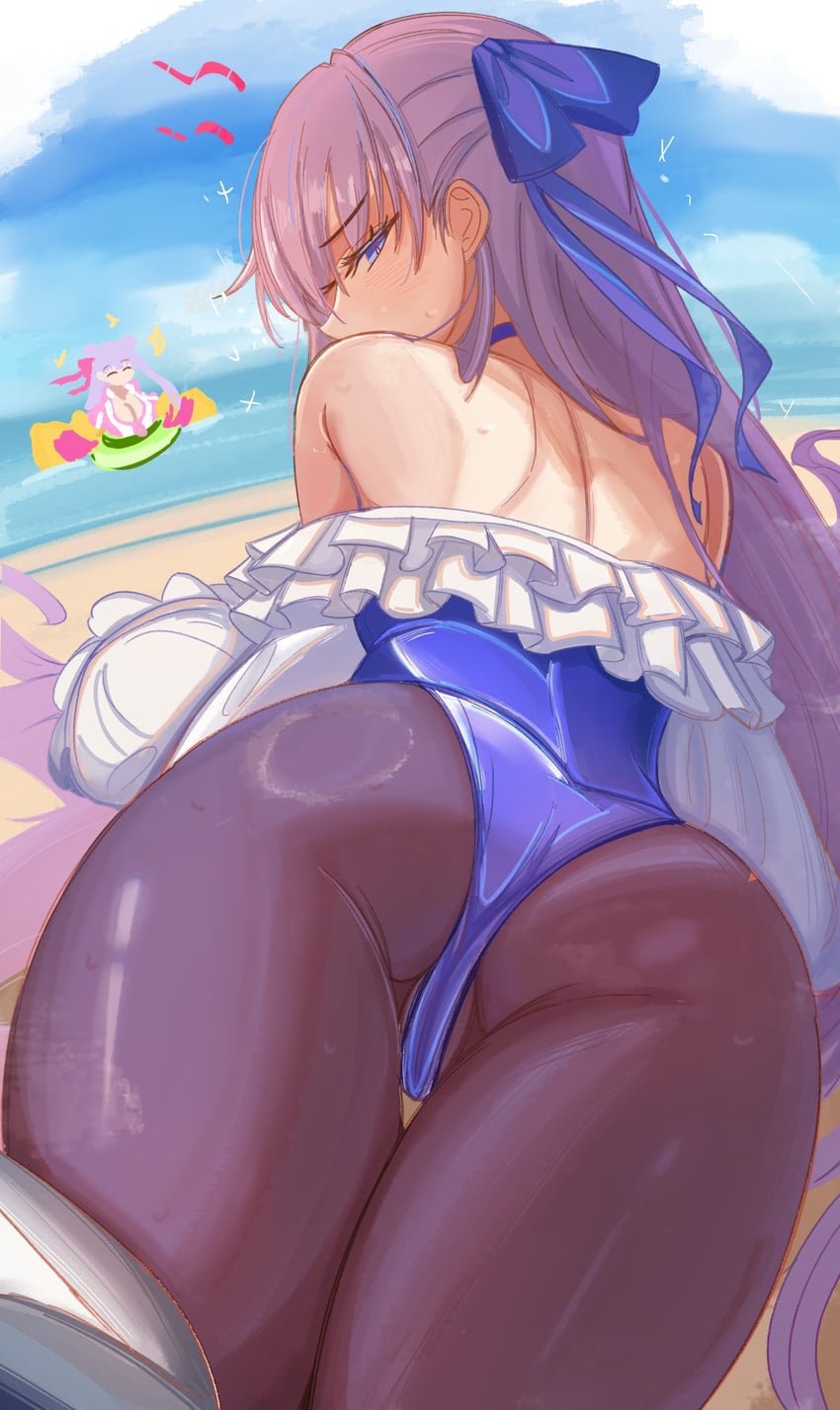 meltryllis and passionlip (fate and 1 more) drawn by 0nineo9
