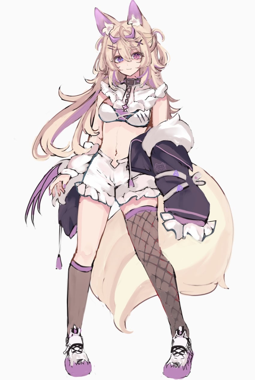 fuwawa abyssgard and mococo abyssgard (hololive and 1 more) drawn by nyctea_snow