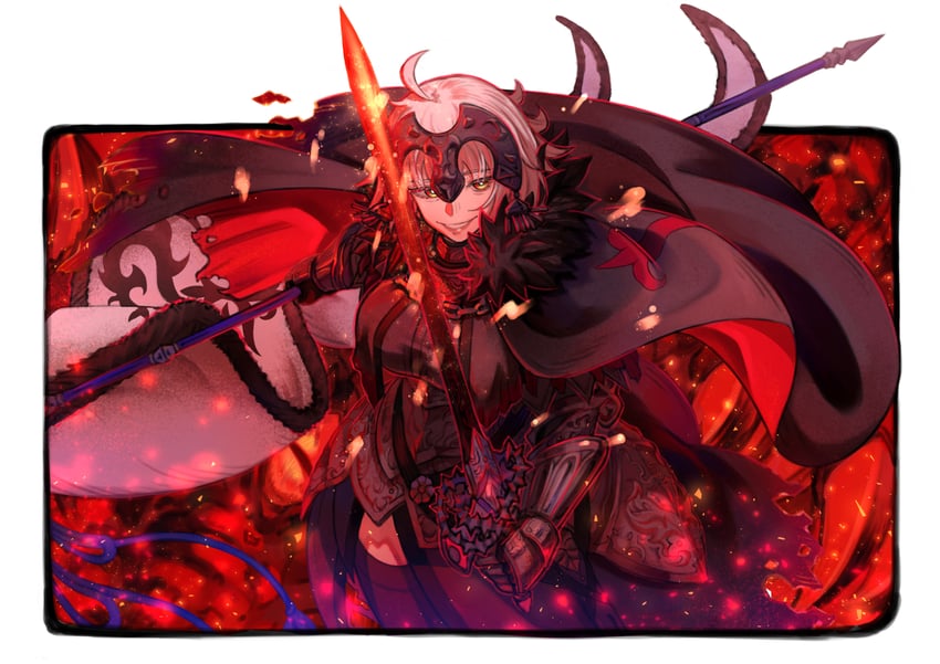 jeanne d'arc alter (fate and 1 more) drawn by ugo_(artist)