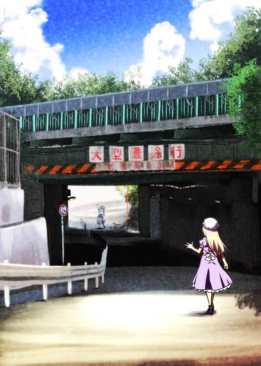 usami renko and maribel hearn (touhou) drawn by satou_yuuki