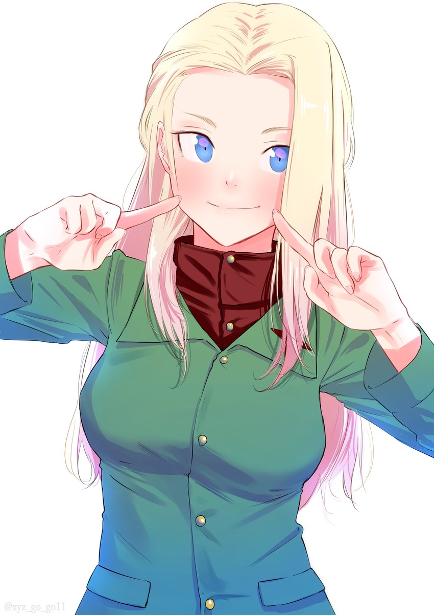 clara (girls und panzer) drawn by oze_(xyz_go_go11)