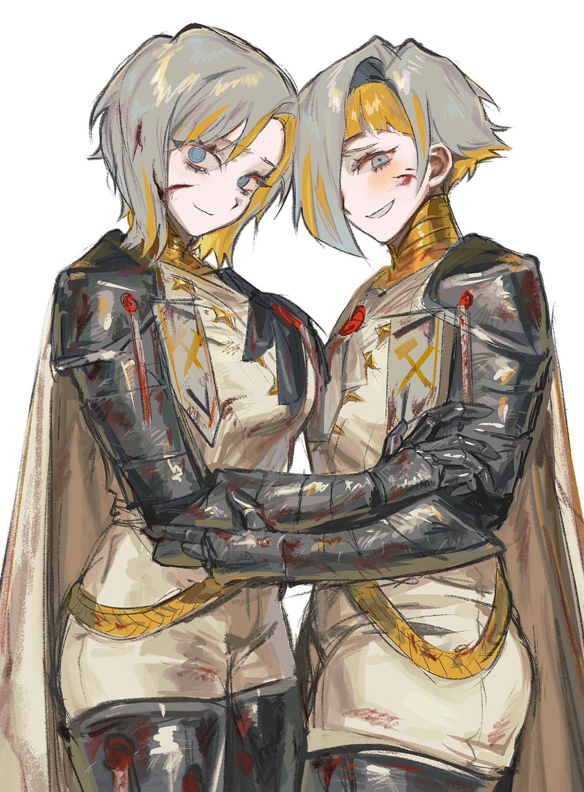 faust and kromer (project moon and 1 more) drawn by zfisdwirwd25