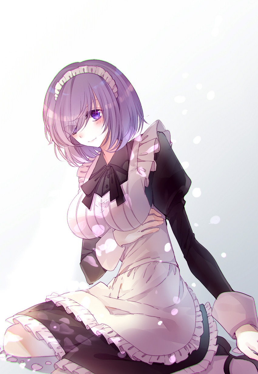 mash kyrielight (fate and 1 more) drawn by baocaizi