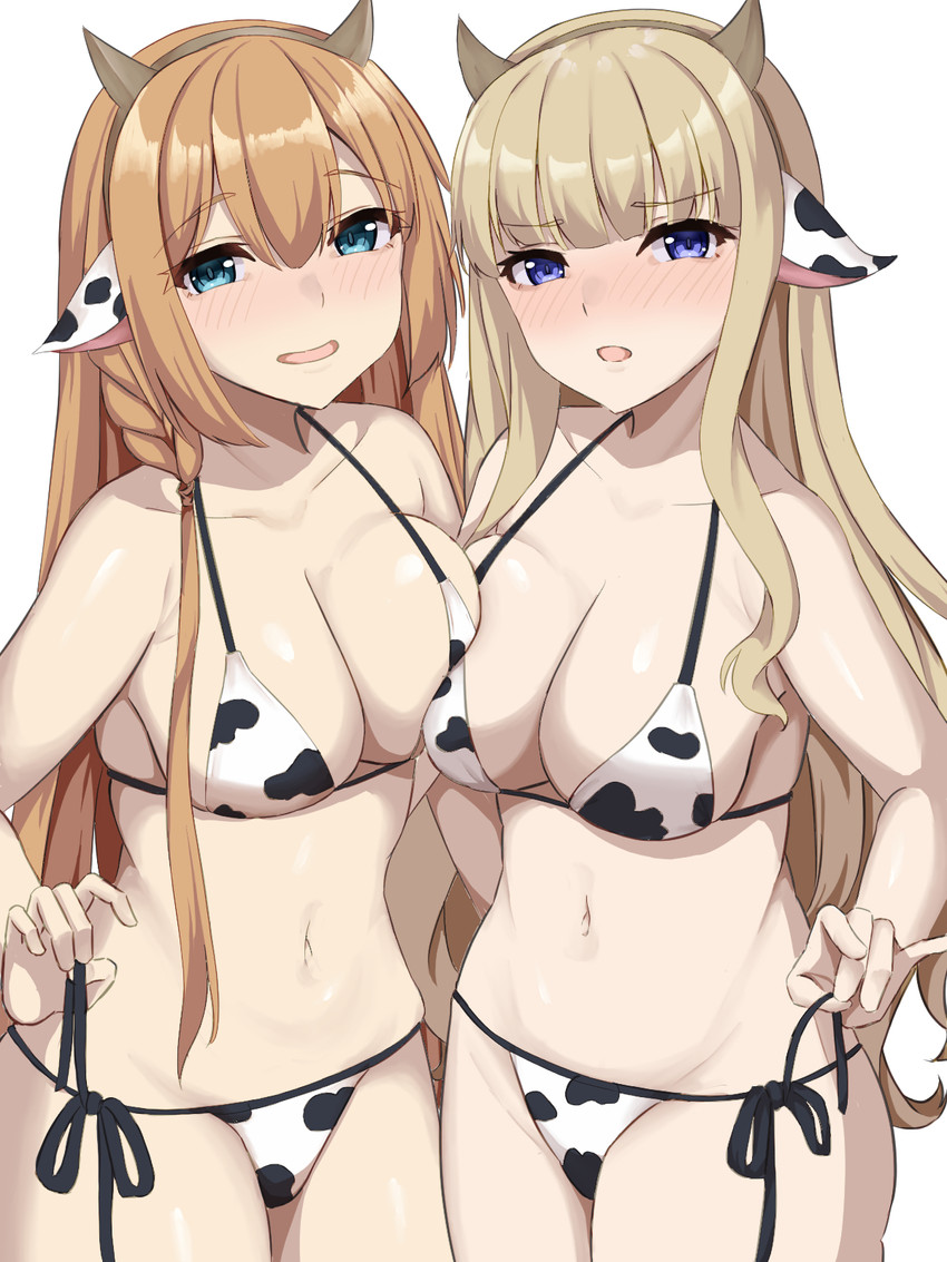 pecorine and saren (princess connect!) drawn by 72_(mmmmkk)
