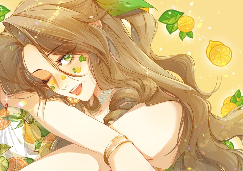 aerith gainsborough (final fantasy and 2 more) drawn by mianmian741