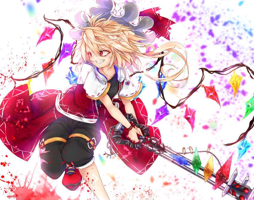 flandre scarlet (touhou and 1 more) drawn by calpis118