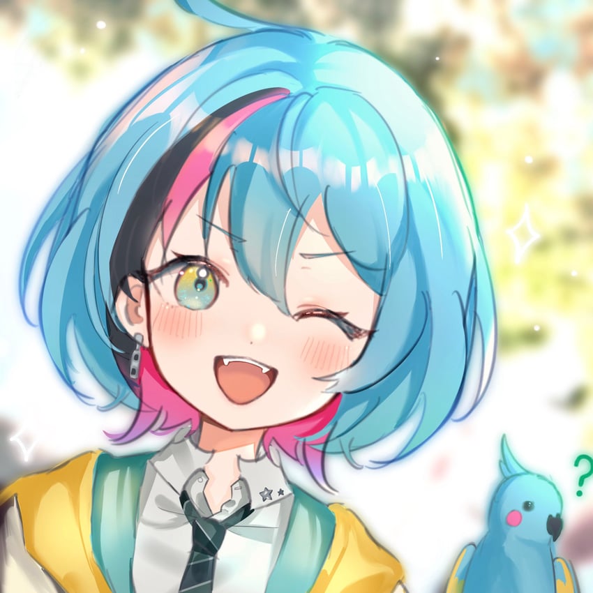 kyo kaneko (nijisanji and 1 more) drawn by nini_niniko