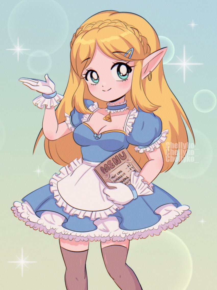 princess zelda (the legend of zelda and 1 more) drawn by chellyko