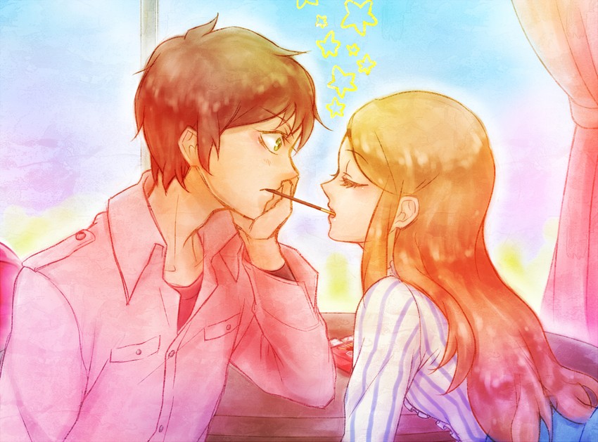 takakura himari and takakura kanba (mawaru penguindrum) drawn by hatimitu0002