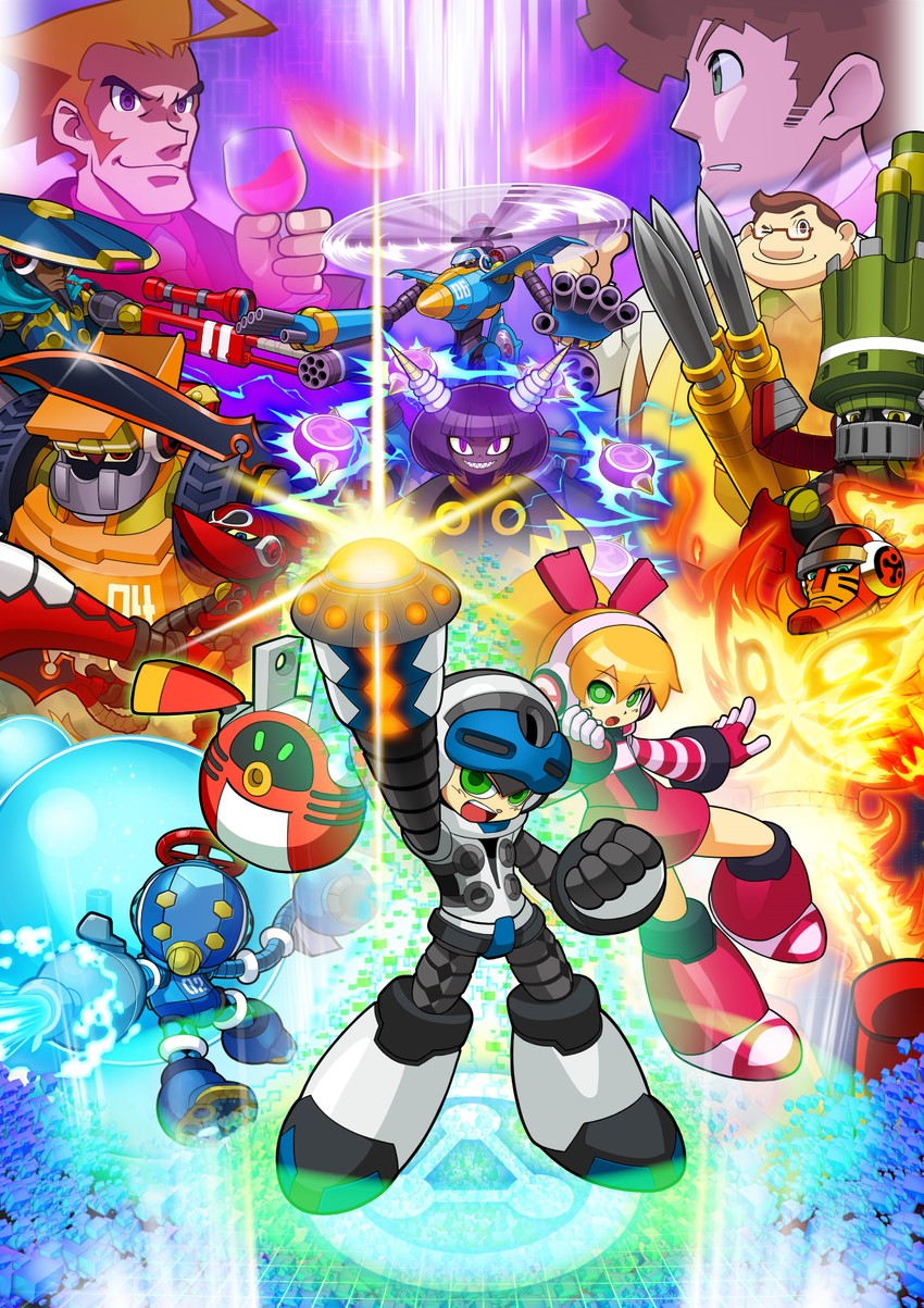 call, dynatron, beck, countershade, brandish, and 10 more (mighty no. 9)