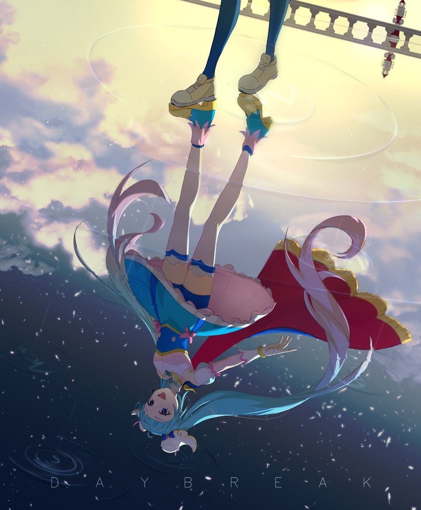 sora harewataru and cure sky (precure and 1 more) drawn by ayesha618