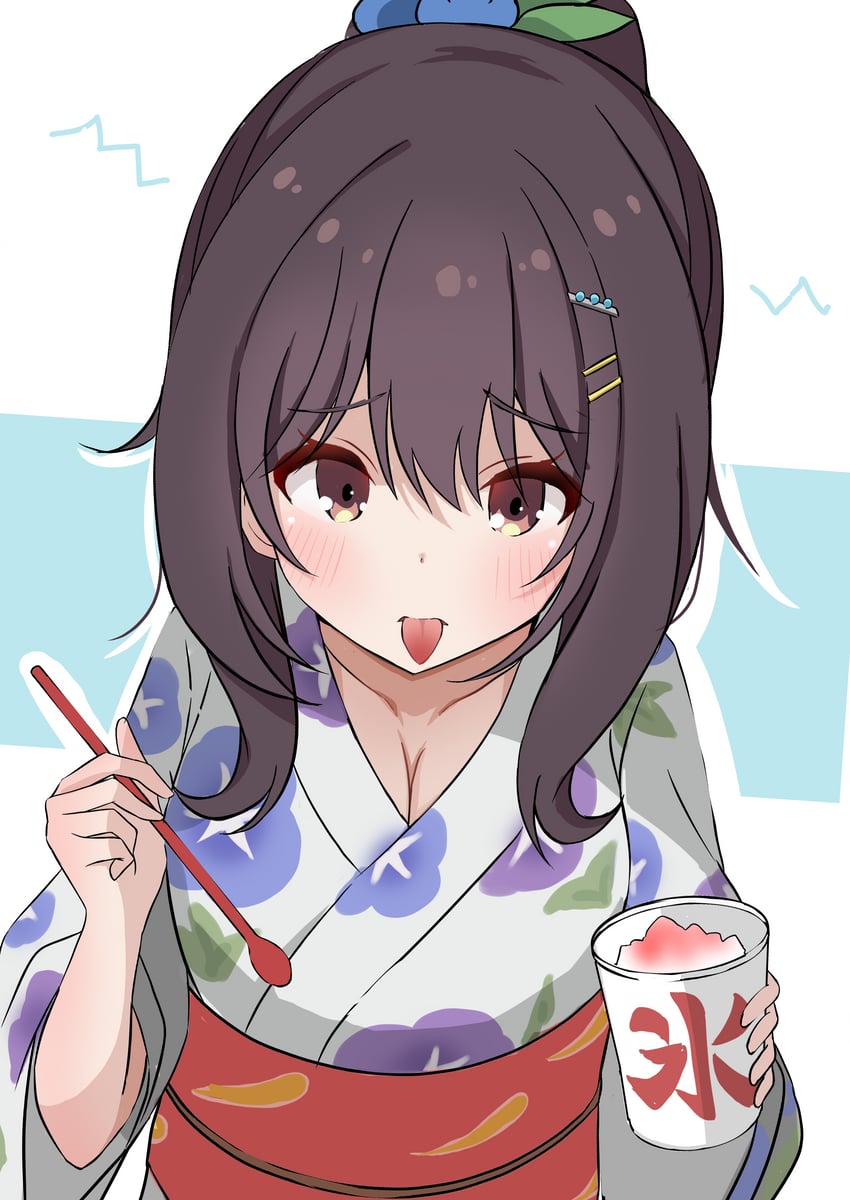 kawai mako (hibi wa sugiredo meshi umashi) drawn by harumiya_(meron89893)