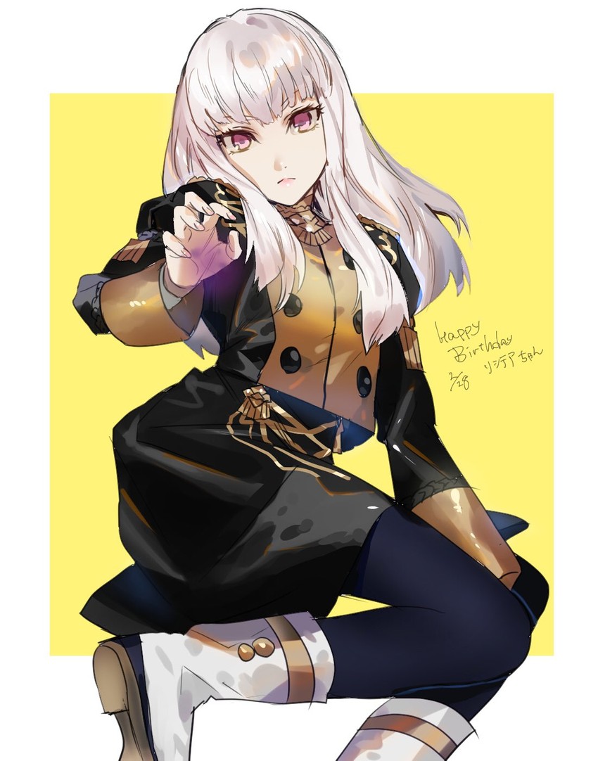 lysithea von ordelia (fire emblem and 1 more) drawn by mikuroron