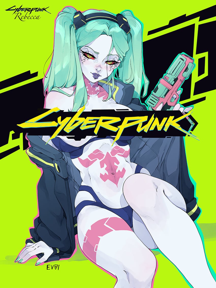 rebecca (cyberpunk and 1 more) drawn by emmanuel_viola