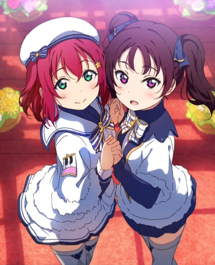 kurosawa ruby and kazuno leah (love live! and 1 more) drawn by icehotmilktea