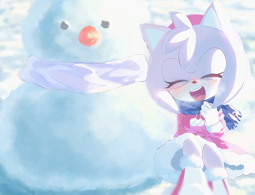 amy rose (sonic and 1 more) drawn by cookiecream_00
