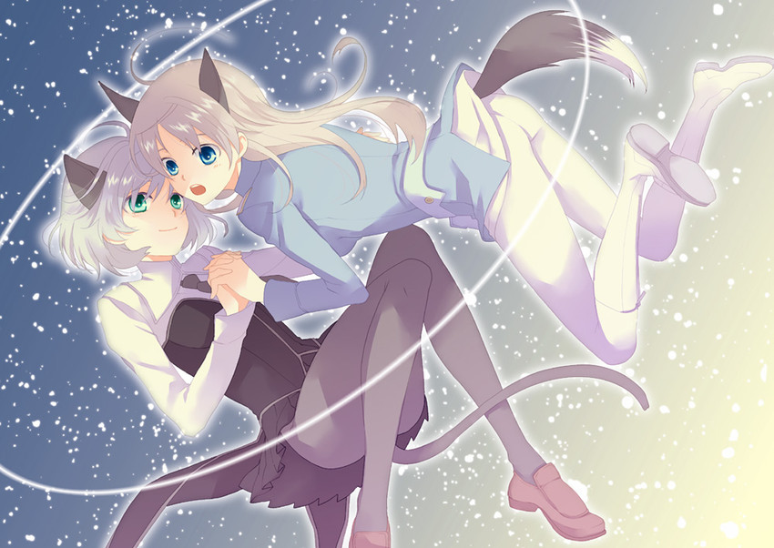 sanya v. litvyak and eila ilmatar juutilainen (world witches series and 1 more) drawn by shiramatsu