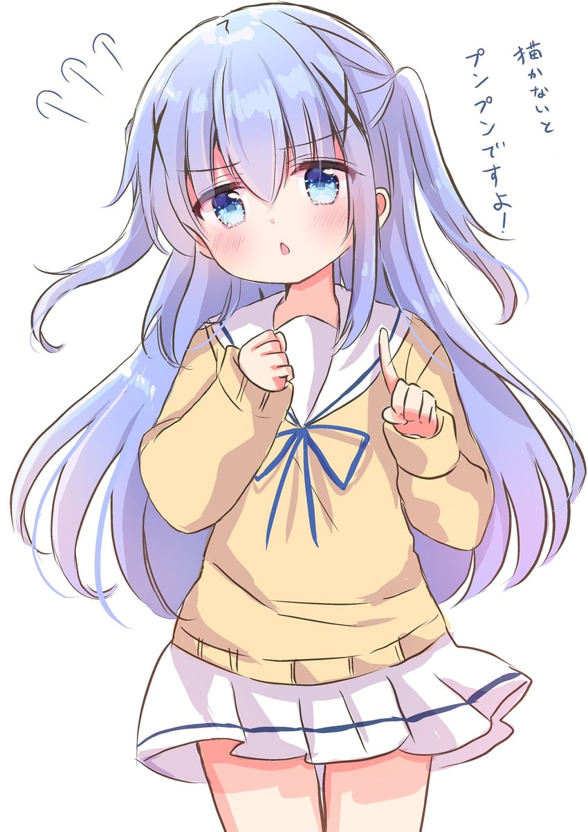 kafuu chino (gochuumon wa usagi desu ka?) drawn by nanami_ayane_(kusunoki5050)