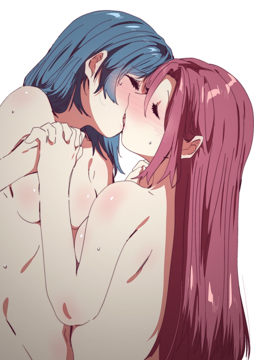 tsushima yoshiko and sakurauchi riko (love live! and 1 more) drawn by ecoman