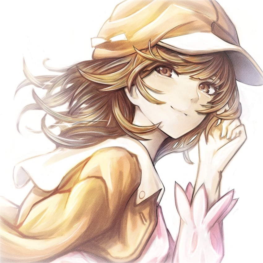 sengoku nadeko (monogatari and 1 more) drawn by tsukihi_shida