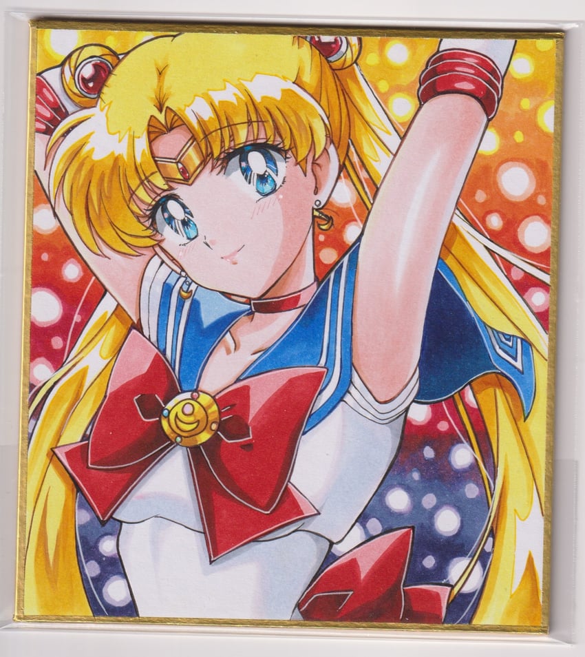tsukino usagi and sailor moon (bishoujo senshi sailor moon) drawn by user_kztc4472
