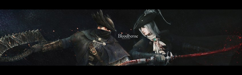hunter and lady maria of the astral clocktower (bloodborne) drawn by murasaki_saki