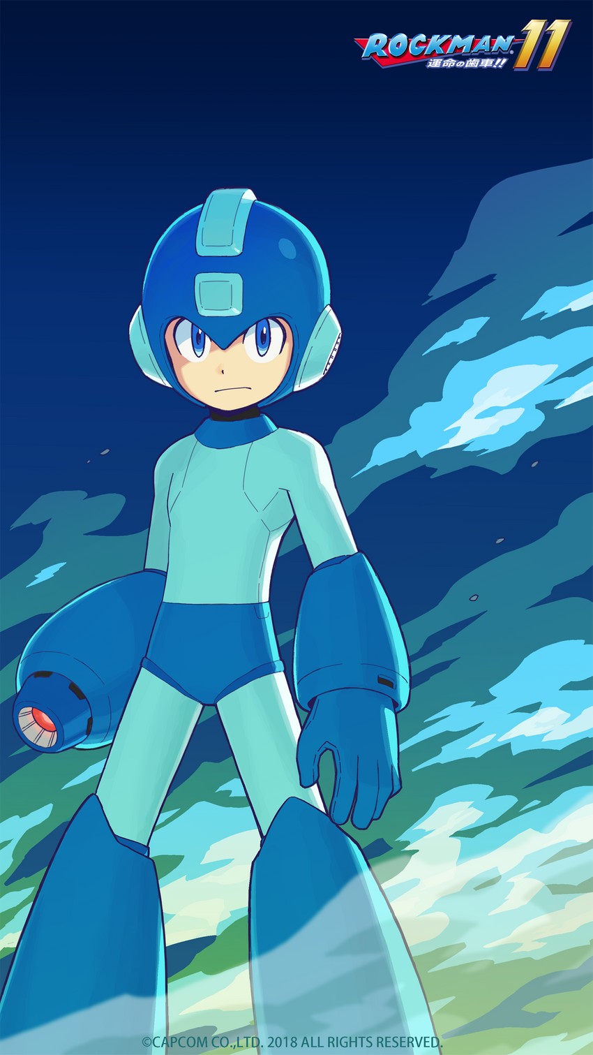 mega man (mega man and 1 more) drawn by ishihara_yuuji