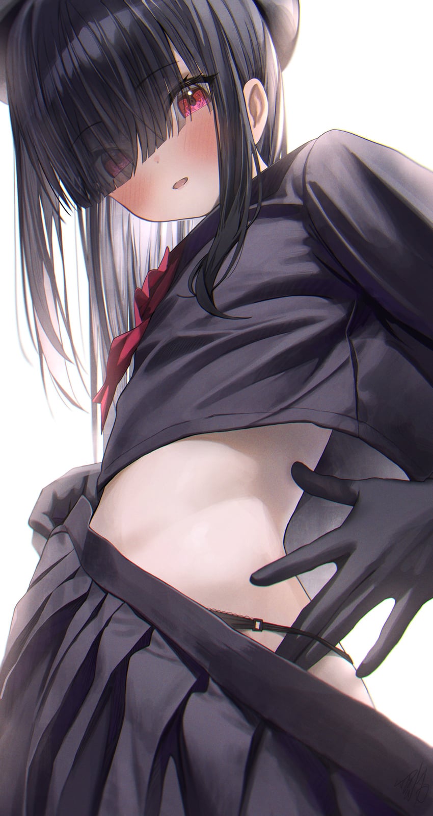 justice task force member (blue archive) drawn by hidulume