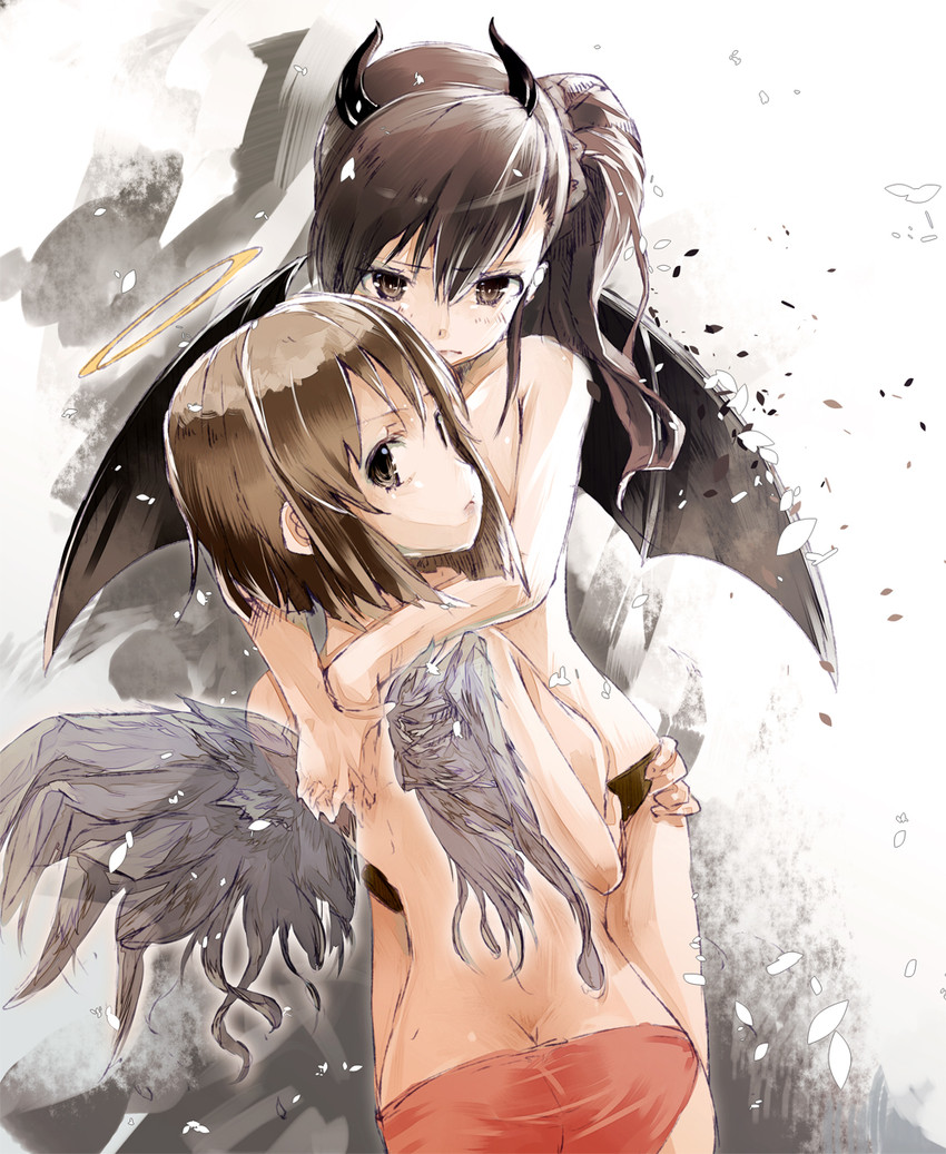 hagiwara yukiho and futami mami (idolmaster) drawn by yae_(mono110)