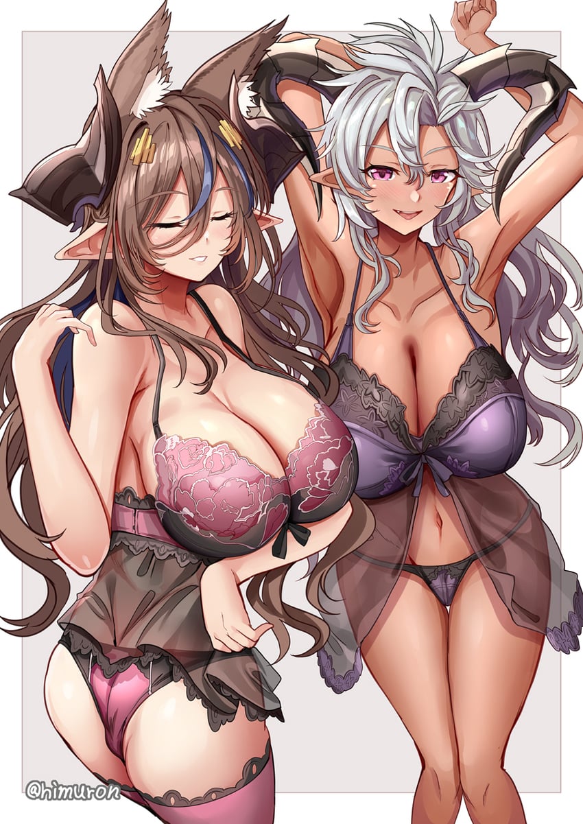 galleon and fediel (granblue fantasy) drawn by himuro_shunsuke