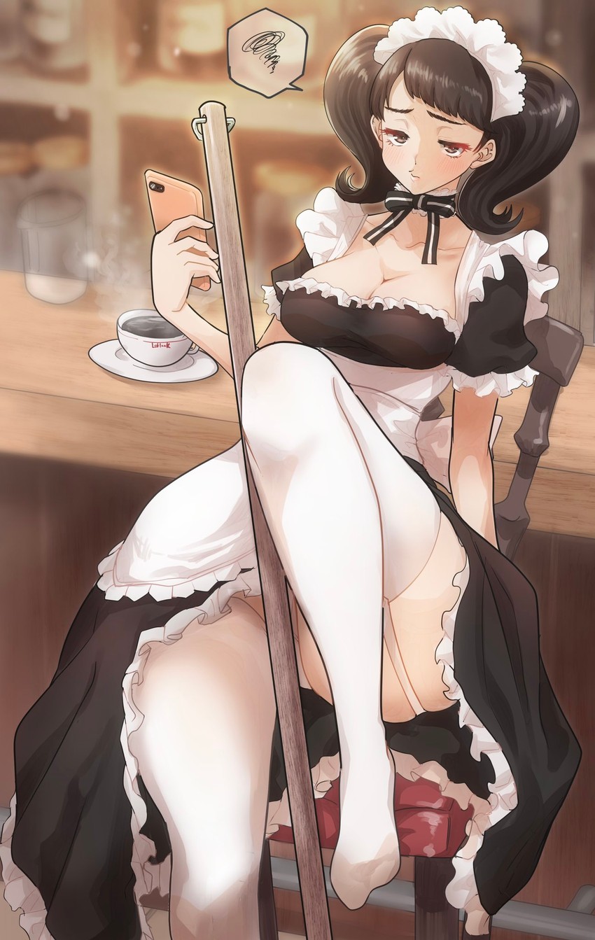 kawakami sadayo (persona and 1 more) drawn by kurosususu