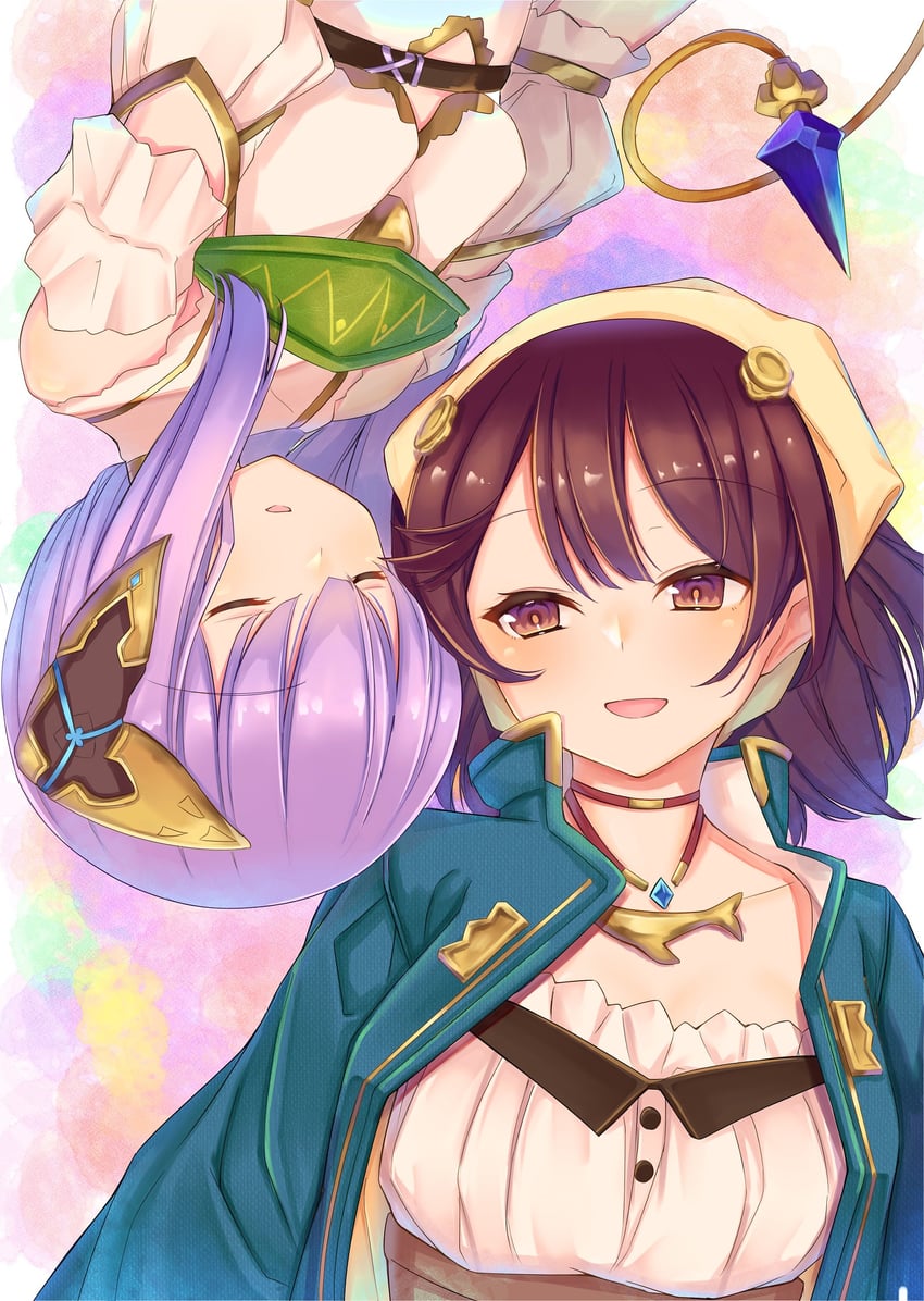 sophie neuenmuller and plachta (atelier and 1 more) drawn by uhouhogorigori