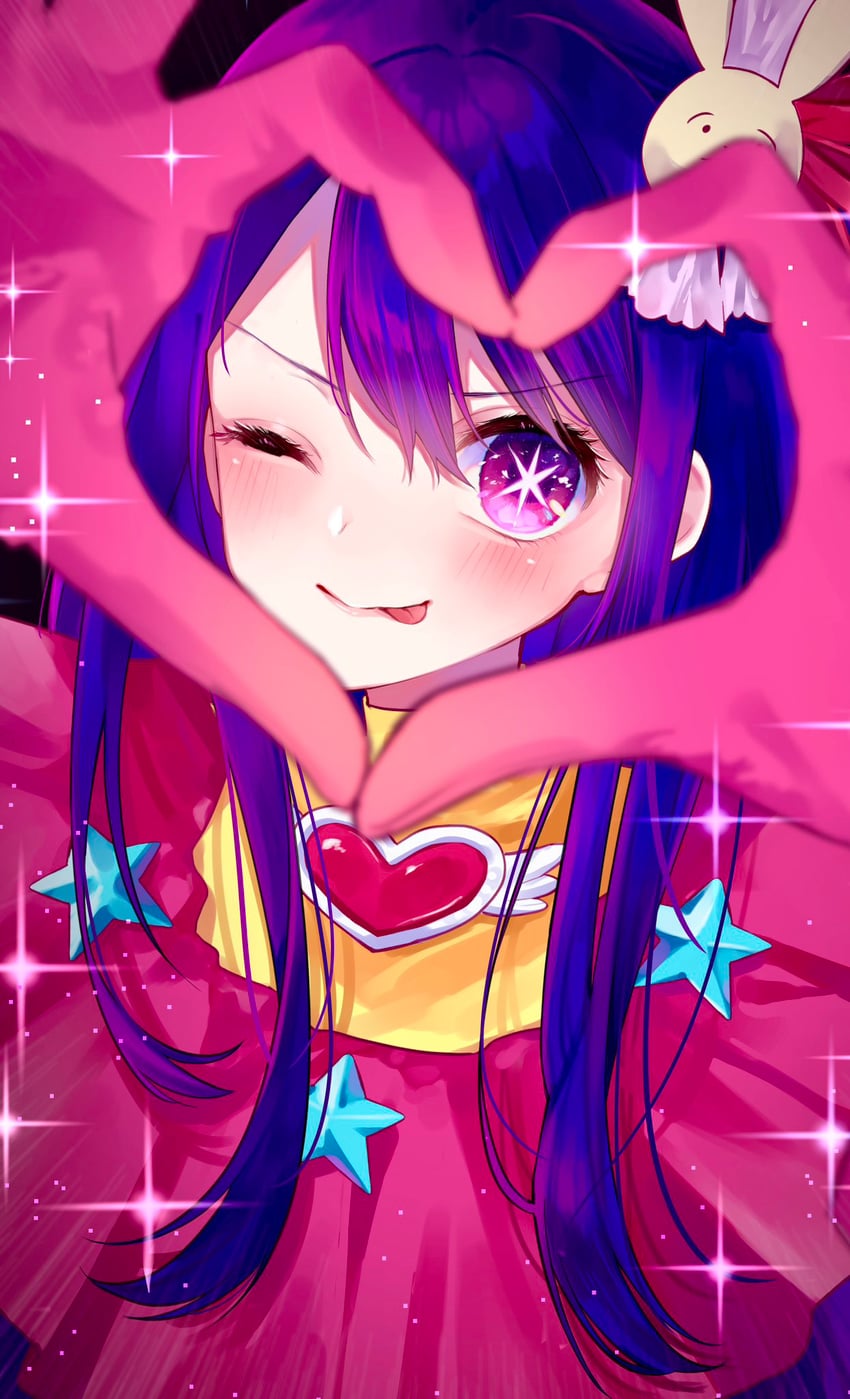 hoshino ai (oshi no ko) drawn by miteinano_(mitei_nano28)