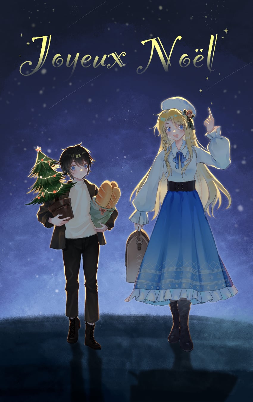 lumian lee and aurore lee (lord of the mysteries and 1 more) drawn by lian_yu