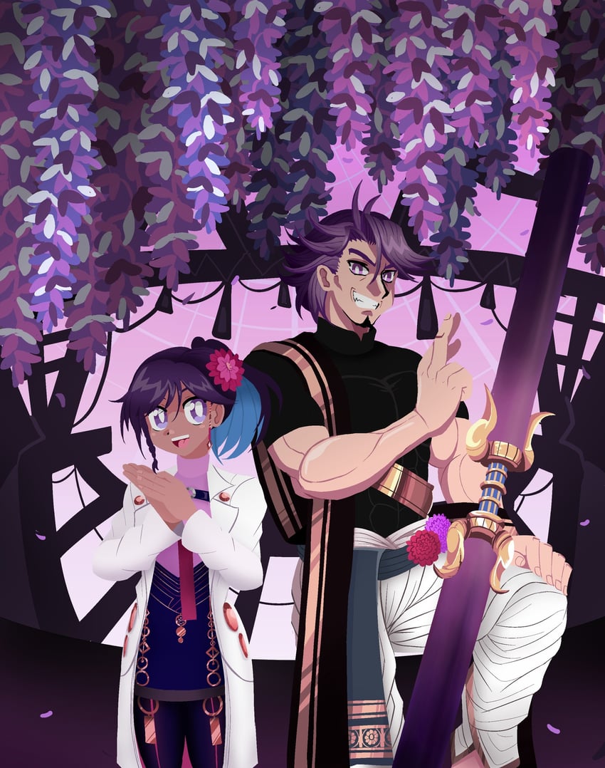 duryodhana and ayus (fate and 1 more) drawn by higureroom
