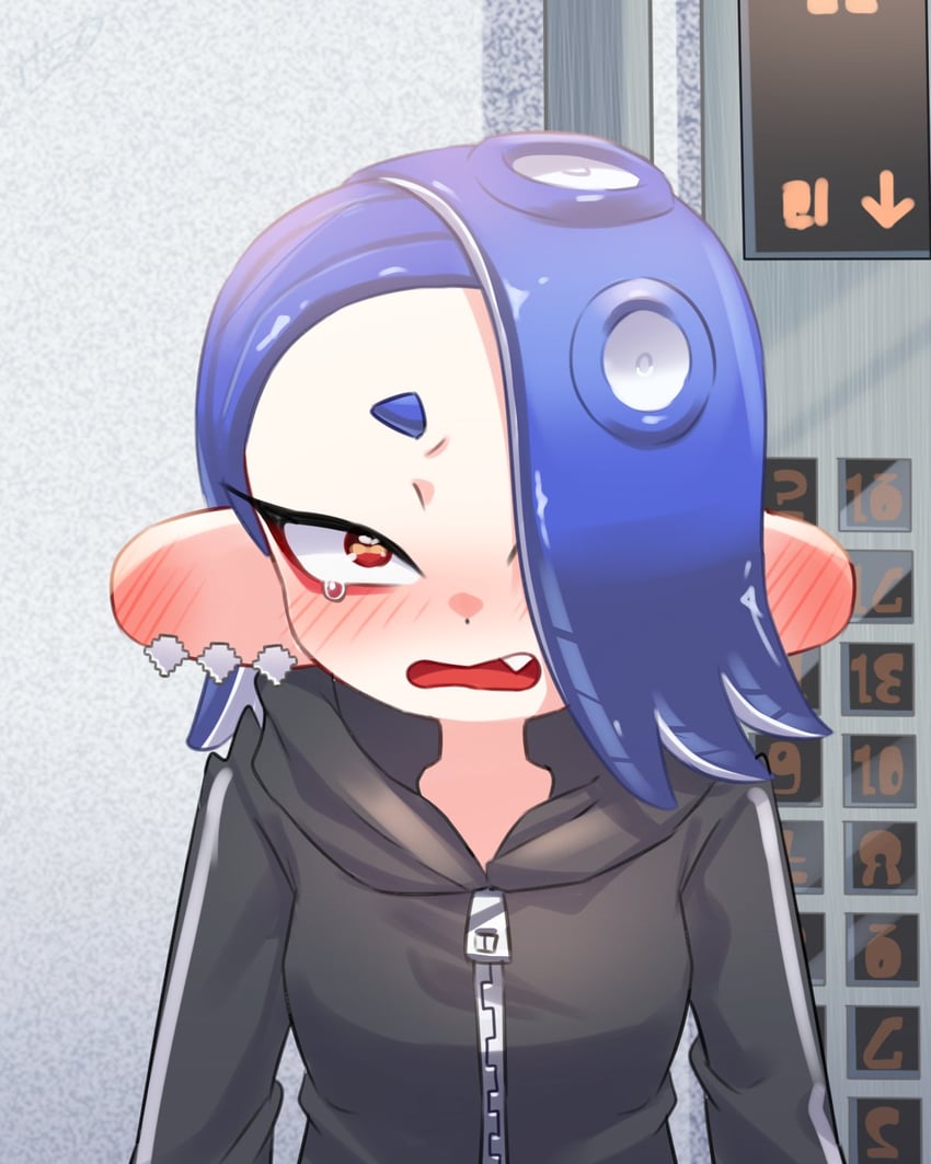shiver (splatoon and 1 more) drawn by amakusa_setoka