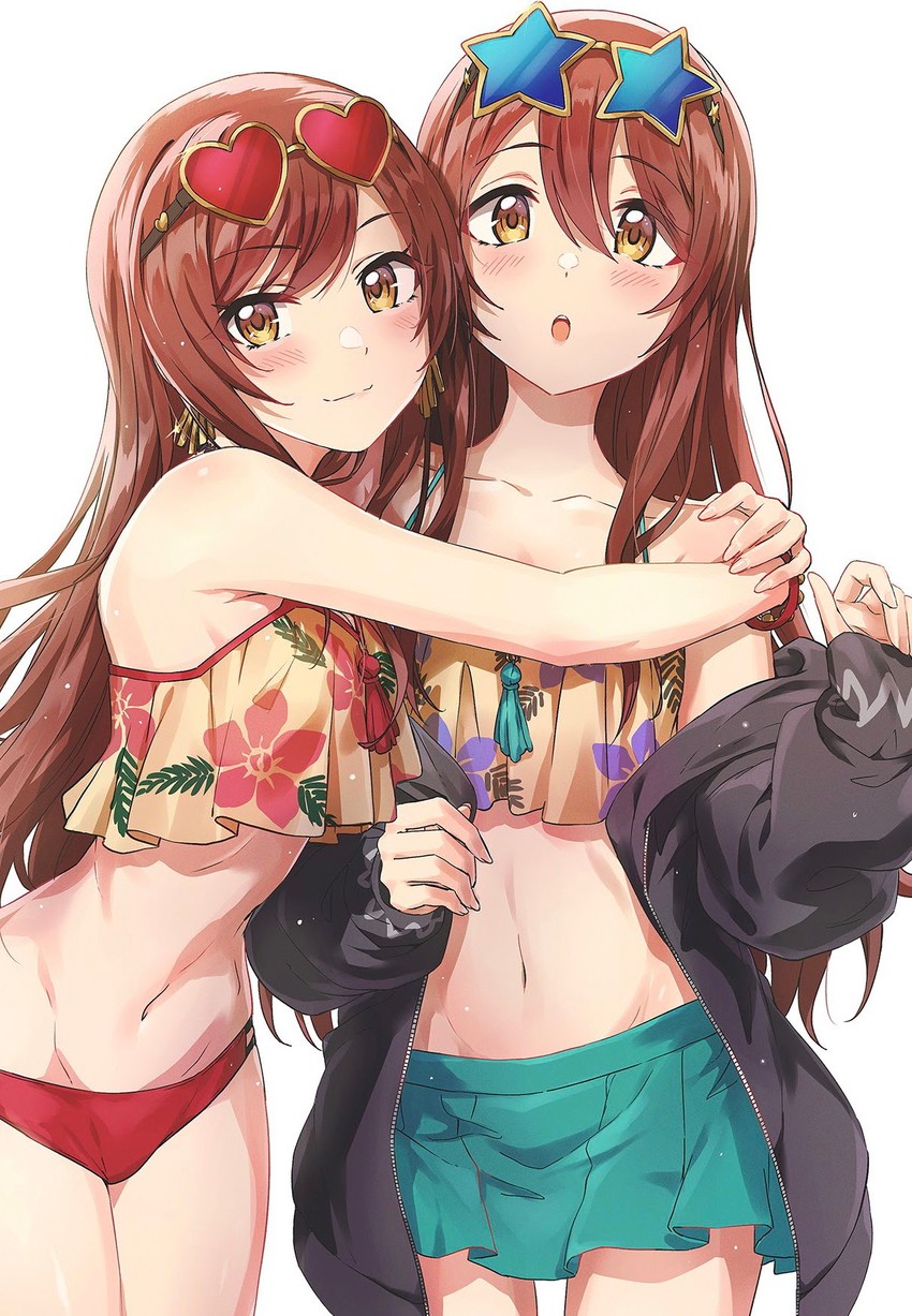 osaki amana and osaki tenka (idolmaster and 1 more) drawn by ayano_yuu_(sonma_1426)