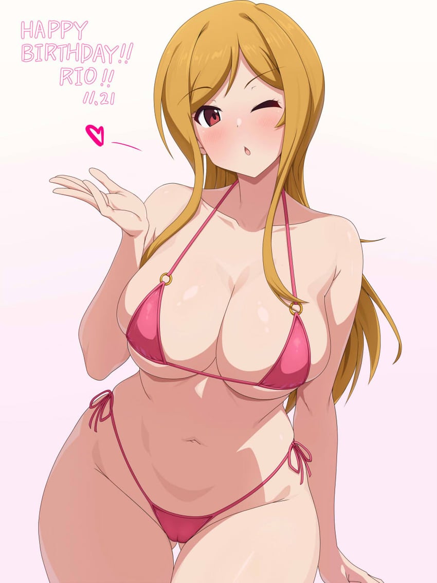 momose rio (idolmaster and 2 more) drawn by mei_ichi