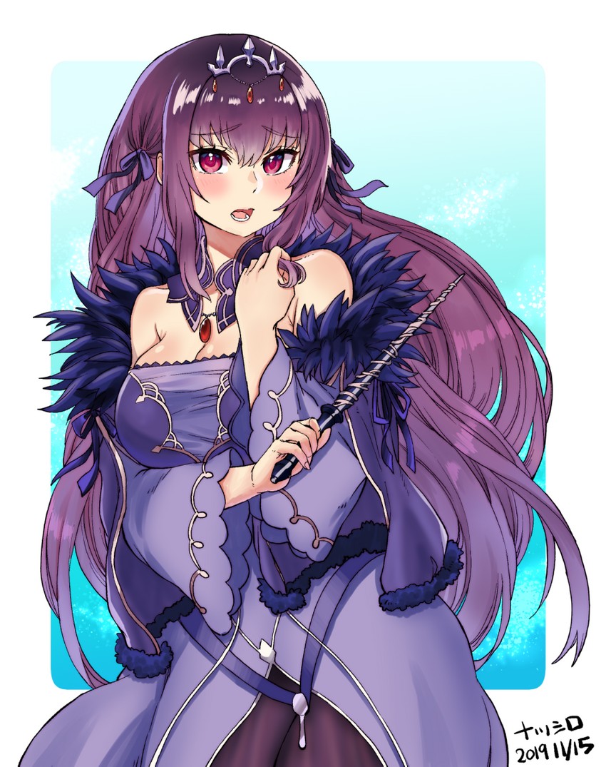 scathach and scathach skadi (fate and 1 more) drawn by natsushiro