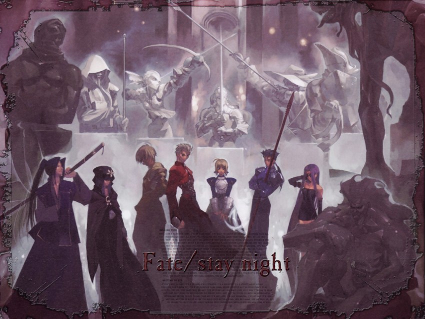 artoria pendragon, saber, gilgamesh, cu chulainn, archer, and 11 more (fate and 1 more) drawn by aikura_chihiro