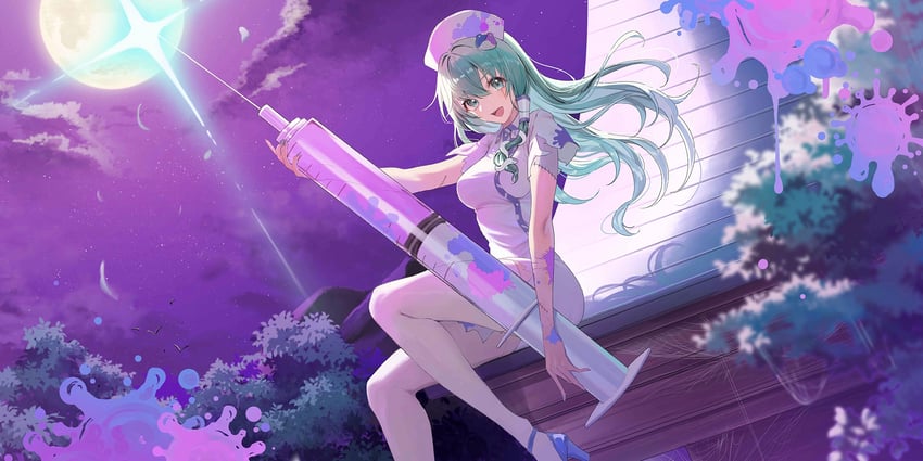 kochiya sanae (touhou and 1 more) drawn by magako