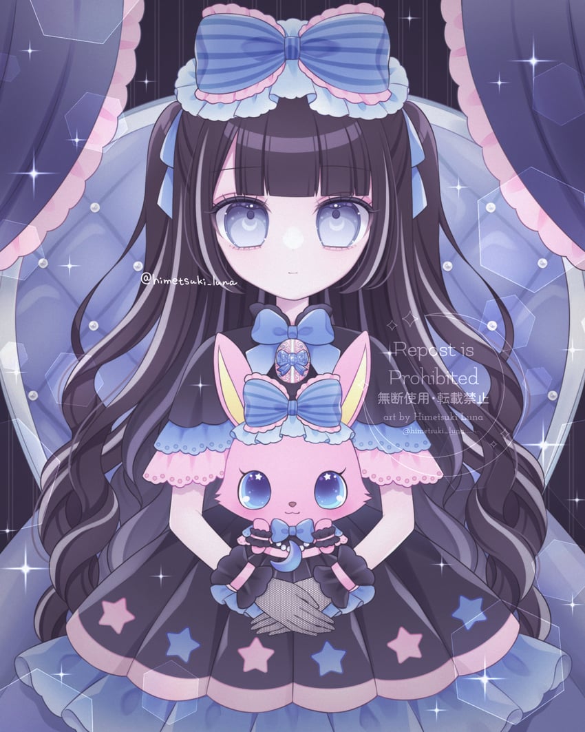 luna (sanrio and 1 more) drawn by himetsuki_luna