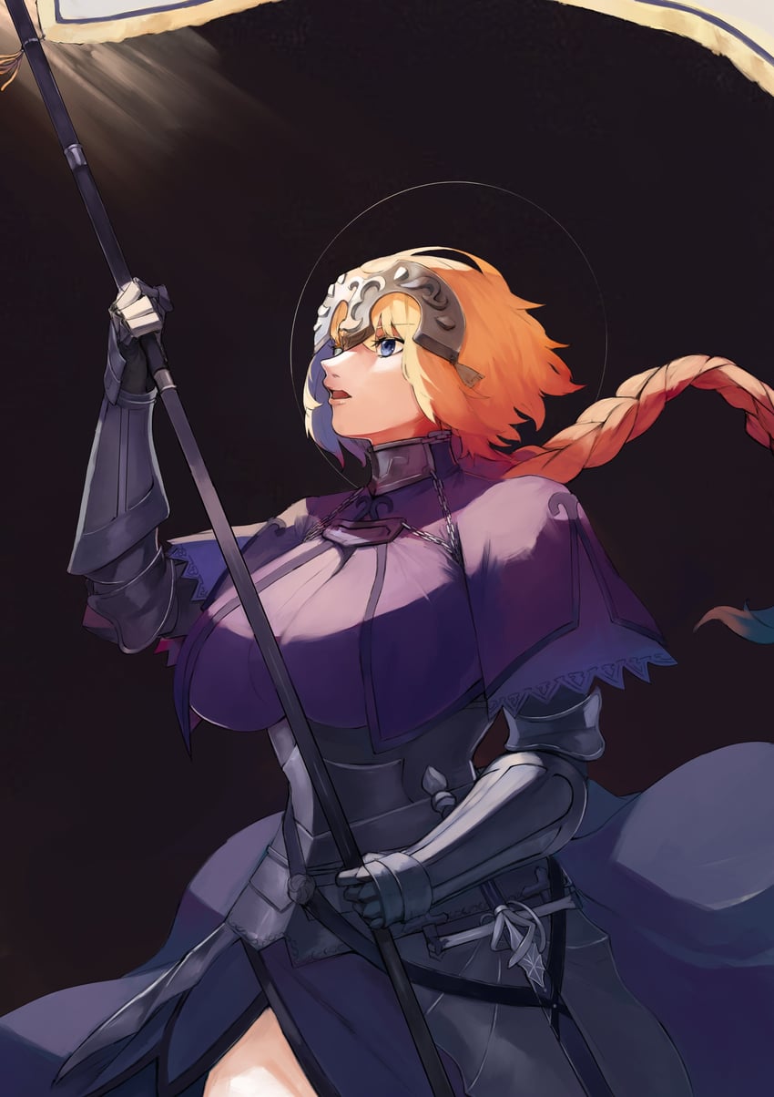 jeanne d'arc (fate and 2 more) drawn by gumi_(the_eye_of_darkness)