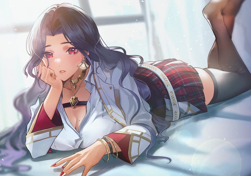 scarle yonaguni (nijisanji and 1 more) drawn by riz3