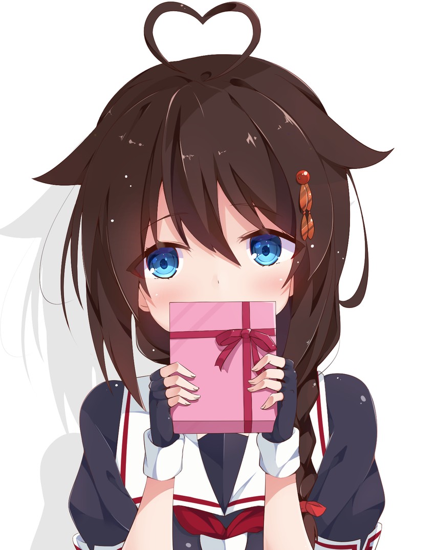 shigure and shigure kai ni (kantai collection) drawn by yoriha_yashiro