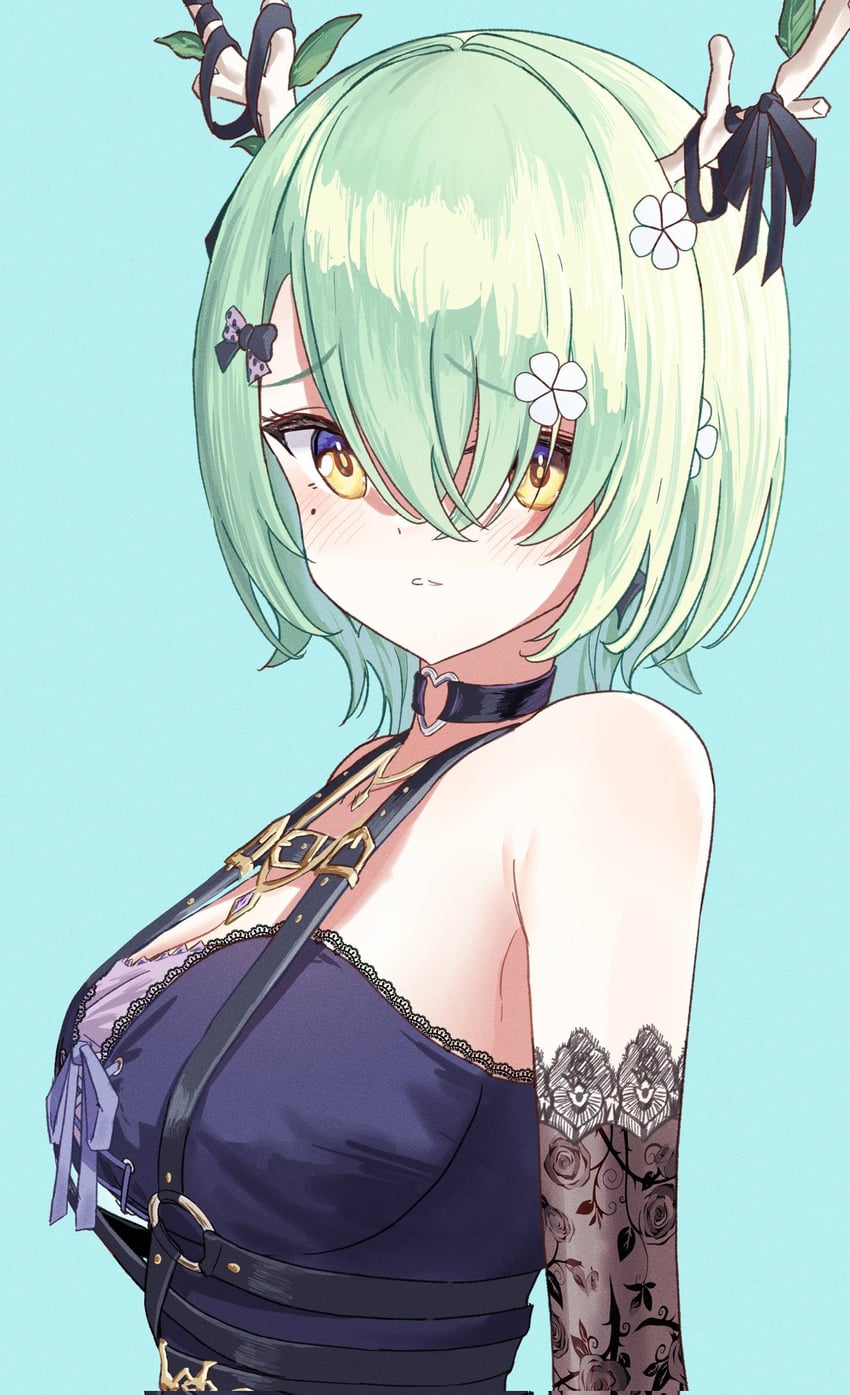 ceres fauna (hololive and 1 more) drawn by nogi_nagi