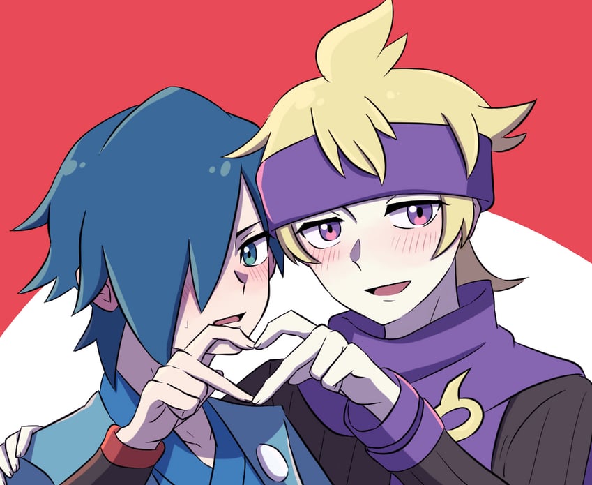 morty and falkner (pokemon and 1 more) drawn by haruki_sparsa