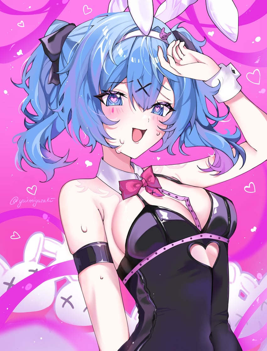 hatsune miku (vocaloid and 1 more) drawn by yuimiyazaki