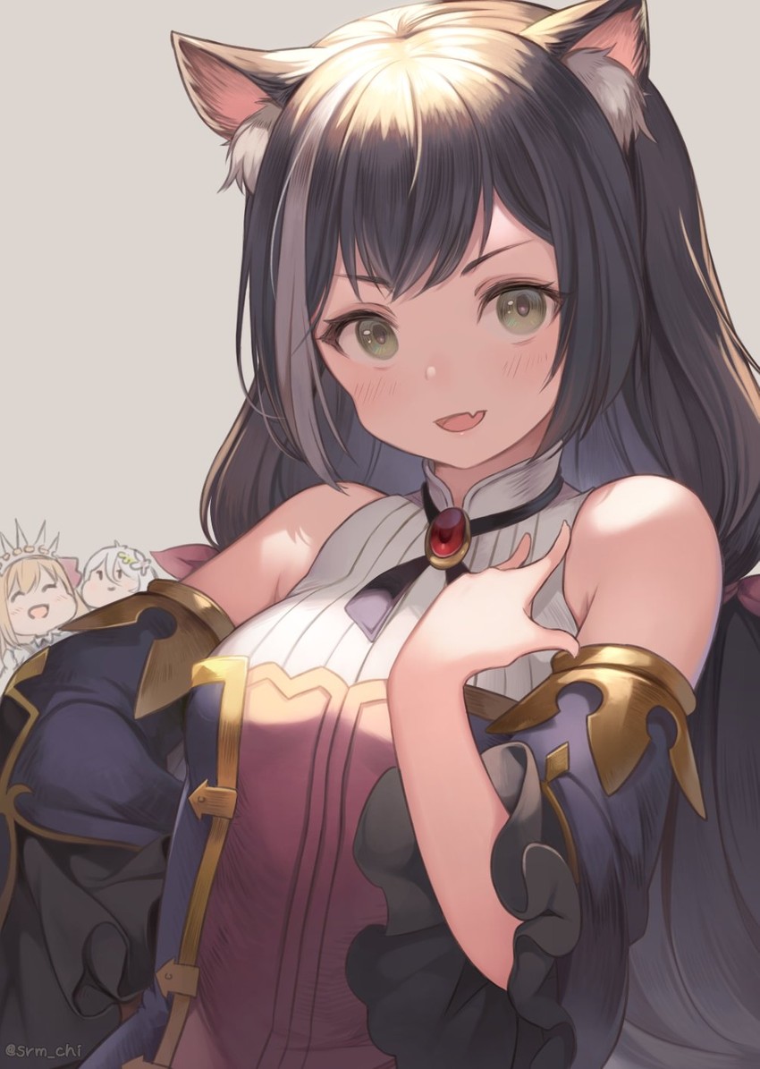 karyl, kokkoro, and pecorine (princess connect!) drawn by srm_chi