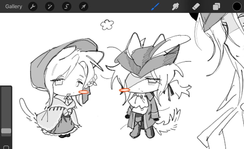 plain doll and lady maria of the astral clocktower (bloodborne) drawn by akechisu1